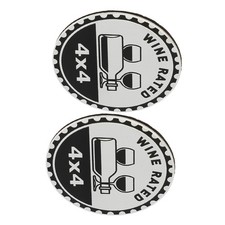 2 Pcs Fahrzeugaußendekoration