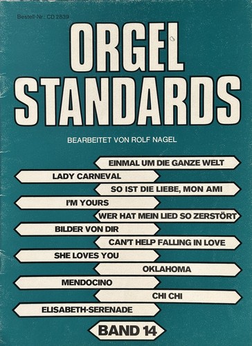 Noten orgel standards - orgel,