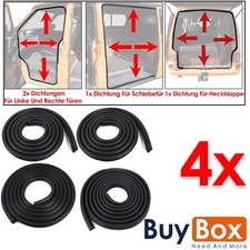 4X Dichtungssatz Türen
