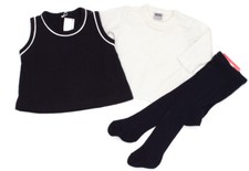 3tlg Set NOPPIES Shirt-Kleid