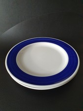 1 v. 2 Kahla Andante Teller 19 cm - mehr vorhanden - DDR Porzellan blau 