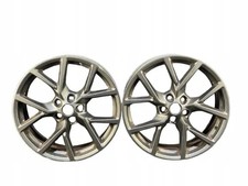 1x Alufelge 19 Zoll 8.0" 5x108 55ET Matt Schwarz KX7J-1007-B1 Ford Focus