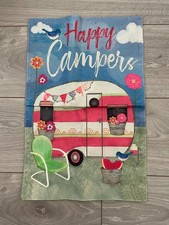 Wimpel Fahne Camping Happy Camper Relax