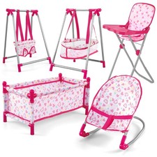 5-in-1 Babypuppen-Spielset mit