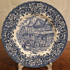 Royal Tudor Ware „Red River“ Blau Speiseteller Ø 25,2cm Keramik
