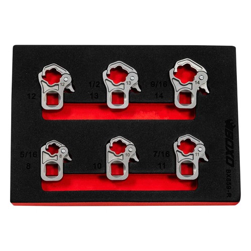Flare nut set spezialeinsätze - nut,