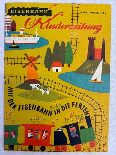 Eisenbahn kinderzeitung 1956 - eisenbahn-kinderzeitung.,