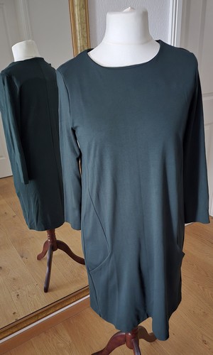 Herbst kleid hängerchen uni - herbst,