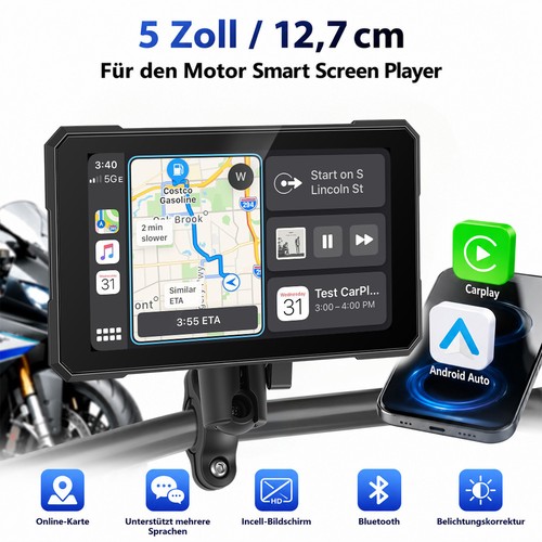 Motorrad autoradio kabellos - motorrad,