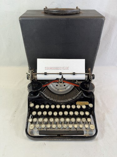 Underwood tragbare bank - underwood, 3-bank