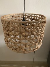 Deckenleuchte Wohnzimmer Boho Style Lampe  Leuchte f Esstisch Korb Geflecht