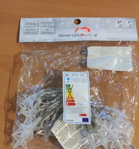 Sternen lichtervorhang tx20l - sternen,
