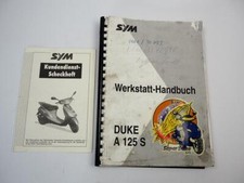 Sym Duke A125 SP Sanyang Motorroller Werkstatthandbuch Reparaturanleitung