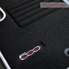  Logo Velours Fußmatten für