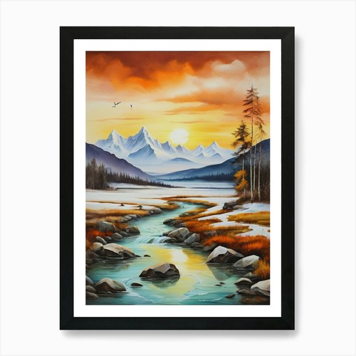 Die natur von sonnenuntergang - natur,