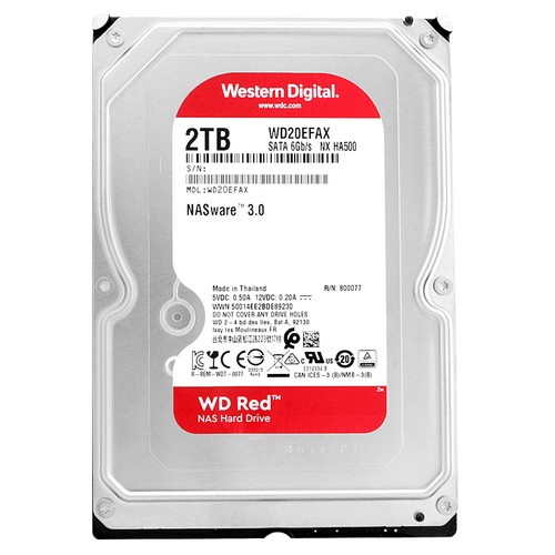 Red 2tb wd20efax 5400rpm - 2tb,