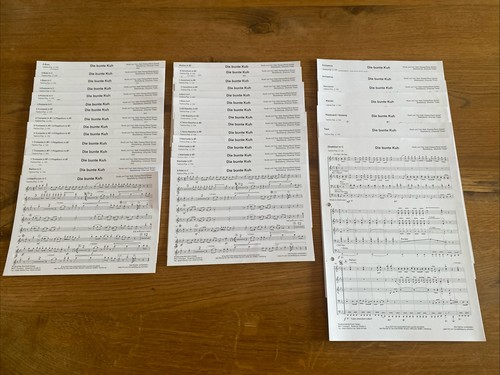 Noten für blasorchester - für,