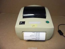ZEBRA LP 2844 USB Thermal 104mm Label Barcode Printer Drucker PRINTS OK + PSU