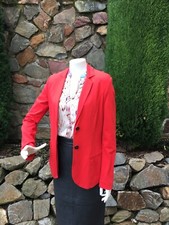 hell roter Blazer Viskose von Marc Cain in Gr. 3  38