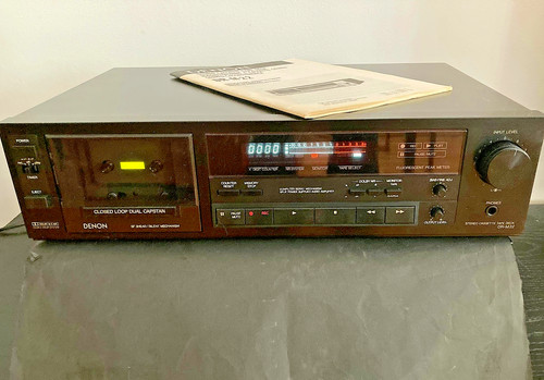 Denon 3 kopf tapedeck - dr-m,