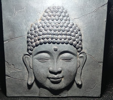Buddha wandbild steinguss - buddha,