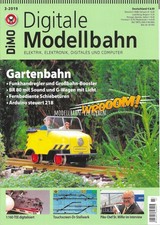 Digitale Modellbahn DIMO 3.2019 - GARTENBAHN - Neuwertig