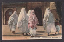 Ansichtskarte Marokko Maurische Frauen beim Spaziergang