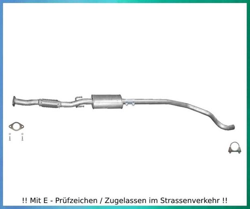 Mittelschalldämpfer für fiat - mittelschalldämpfer,