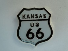 Biker-Pin /anstecker Kansas US 66
