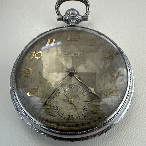 Rare vintage world time pocket - rare,