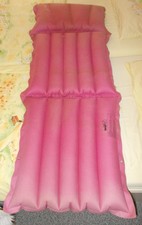 Luftmatratze Stoff 3 Kammern Luftbett Shark Freizeitartikel 70er Jahre vintage