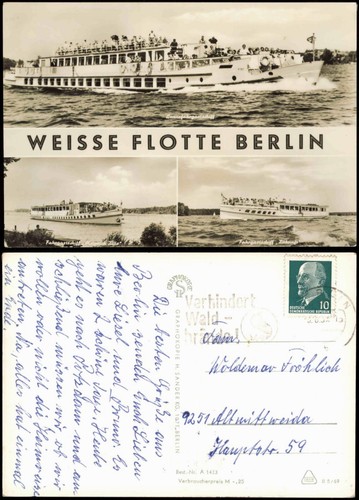Ansichtskarte berlin ddr - berlin,