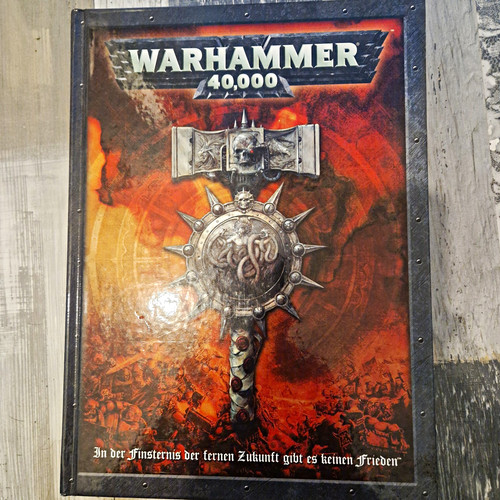 Warhammer 000 regelbuch - warhammer, 40.000