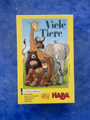 Viele tiere memospiel - -,