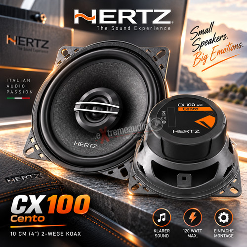 Hertz cx100 cento - cento, cm