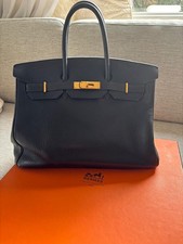 Hermes Birkin 35 schwarz