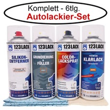 Autolack Lackspray 6 -teiliges