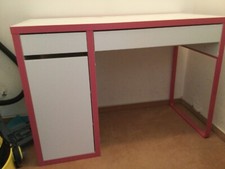 Schreibtisch Ikea Micke, pink