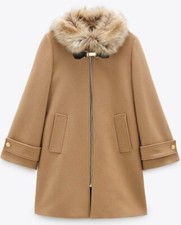 Zara Wollmantel, Gr. S, mit