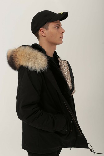 Ducie parka alex black - parka, —