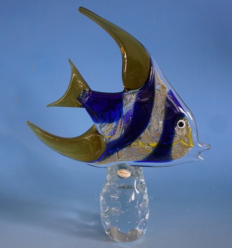 Murano glas fisch groß - murano,