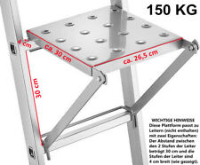 Leiter Einhänge Plattform f. Sprossenleiter Leitertritt Werksleiter Leiterpodest
