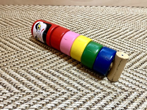 Japanische daruma otoshi holz - japanische,