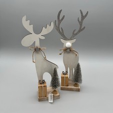 Deko-Hirsch aus Holz 30 cm –