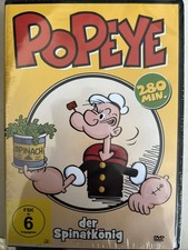 Popeye - Der Spinatkönig (DVD) NEUwertig / 280 Min. mit Popeyes Freunden