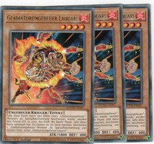 yugioh 3x Gladiatorungeheuer