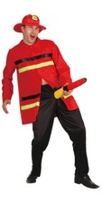 Herrenkostüm feuerwehrmann - herrenkostüm,