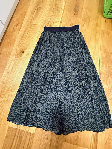 Damen maxi rock grau schwarz - damen,