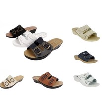 Damen Sandalen mit Wörishofer Fussbett oder Gesundheitsfussbett