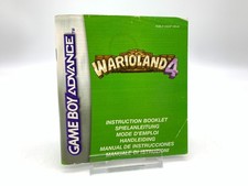 Wario Land 4 (Nintendo Game Boy Advance) GBA | NUR die Anleitung [Deutsch/Gut]